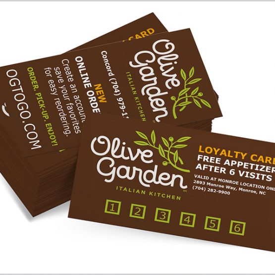 Olive Garden cards